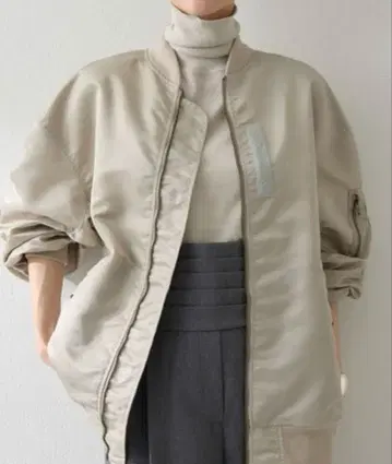 Whim Gazette 나일론 MA-1 그레이 FREE