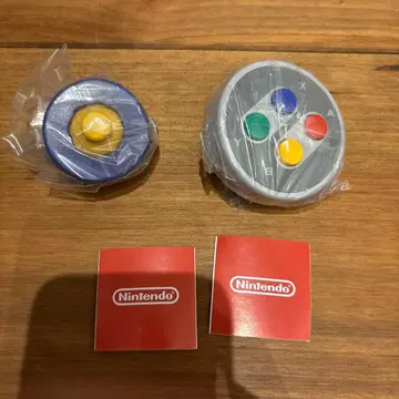 Nintendo 컨트롤러 버튼 컬렉션 2 캡슐 토이 2개 세트