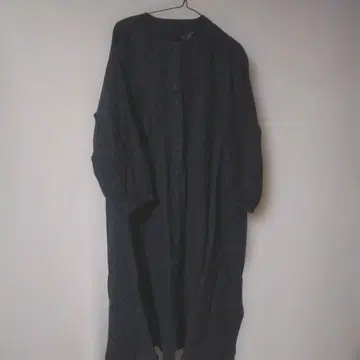 [ 새상품 ] 사만사 모스모스 아스델 가공 핀턱 린넨 원피스 네이비