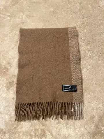 캐시미어 블렌드 베이지 머플러