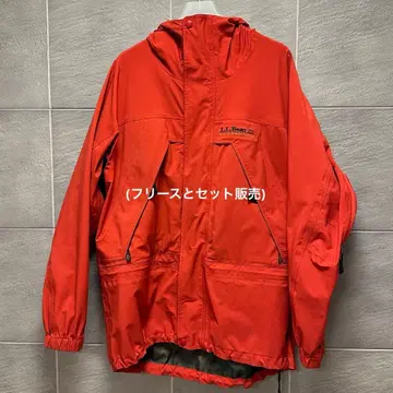L.L.Bean ALL CONDITIONS 마운틴 후드티 레드