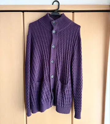 HIGH STREET 퍼플 가디건