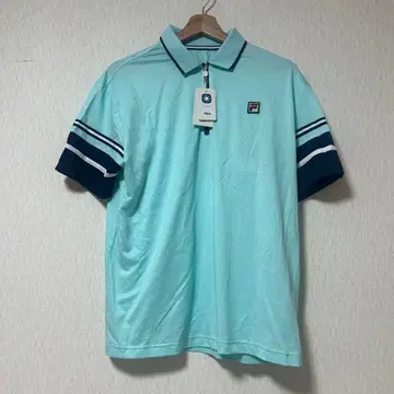 FILA UV 가드 셔츠 L 사이즈 라이트 블루