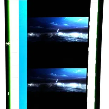 극장판 바이올렛 에버가든 입장 혜택 35mm 필름 조각 3