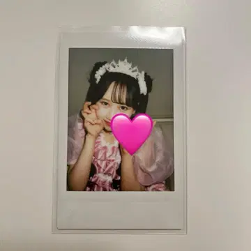 FRUITS ZIPPER 마츠모토 카렌 CD 특별 추첨회 촬영 폴라로이드