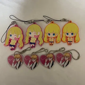 HoneyWorks 나루미 세이나 러버 스트랩 아크릴 키링