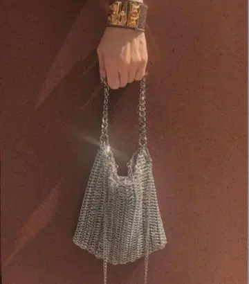 Ameri VINTAGE HEAVY CHAIN MESH BAG
