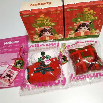 mellojoy 스퀴즈 멜로우 크리스마스 삭스 & 크리스마스 허그 세트