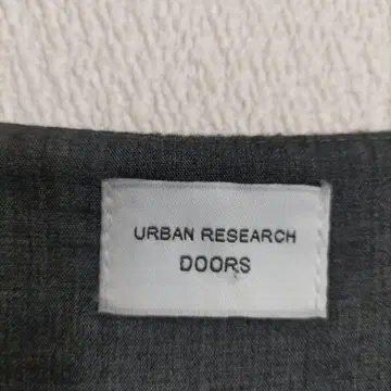URBAN RESEARCH DOORS 그레이 긴팔 롱 원피스