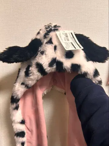 [ 새상품급 미사용 새상품 ] 101마리 강아지 머플러 귀 포함