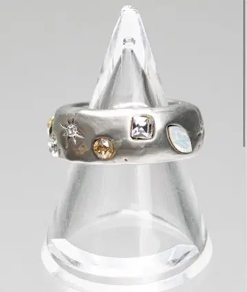 Stone Embed Ring - 컬러풀 스톤 반지 -