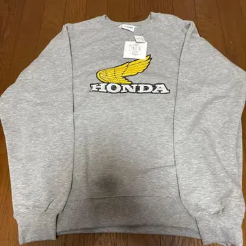 HONDA 그레이 맨투맨 L