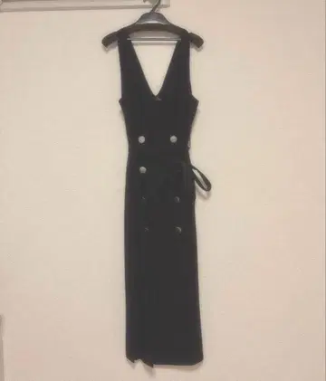 ZARA 자라 trf collection 원피스 골드 버튼 슬릿 포함