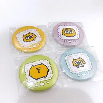 [ 4개 세트 ] 운타네코 복권 C상 캔뱃지 제일복권