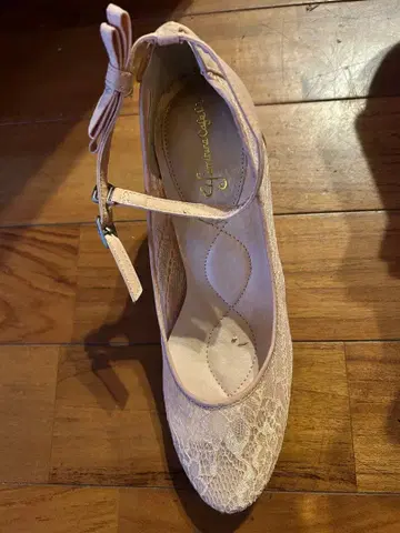 펌프스 핑크 FeminineCafe 24 힐 약 7cm