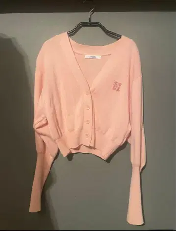 SNIDEL 핑크 니트 가디건