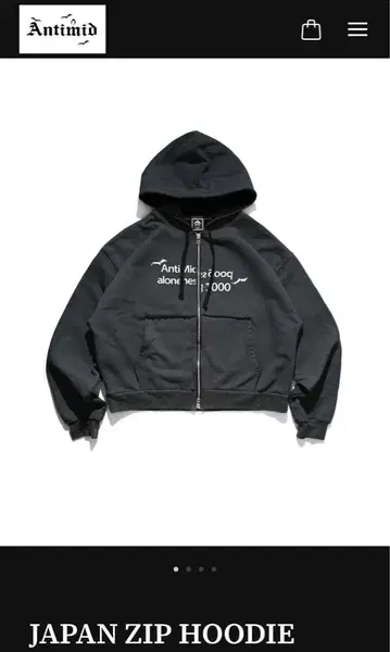 Antimid JAPAN ZIP HOODIE