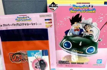 제일복권 드래곤볼 스냅 컬렉션 2 피규어 A상 손오공 & 치치 + I상