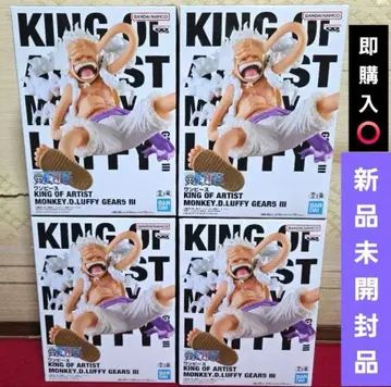 원피스 KING OF ARTIST 루피 GEAR 5 III 4체 세트