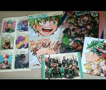 히로아카 부록 스티커, 포스카, 클리어 케이스