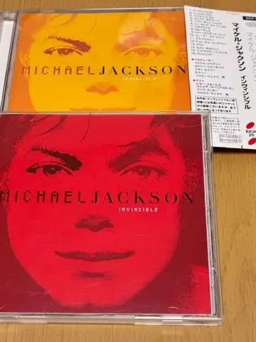 마이클 잭슨 인빈서블 초회반 중고