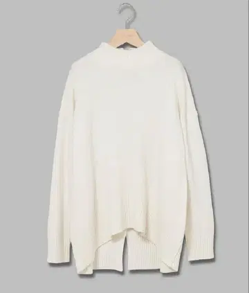 LiSALiSAashiya 리사리사 아시야 하이넥 슬릿 컬러 울 니트