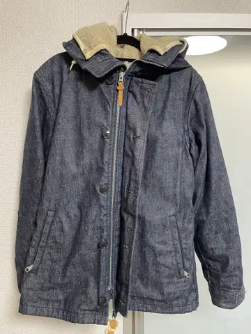 다크 블루 데님 자켓 플리스 안감