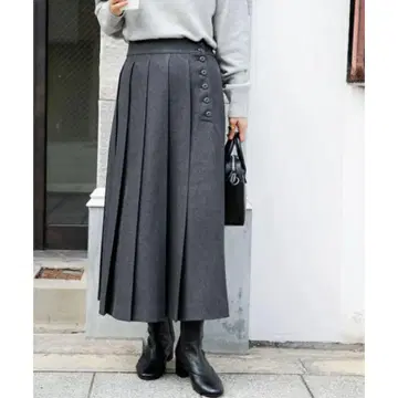 어반 리서치 울라이크 플리츠 스커트