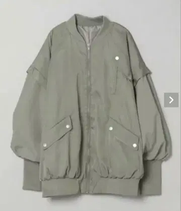 JEANASIS 지나시스 밀리터리 디자인 블루종