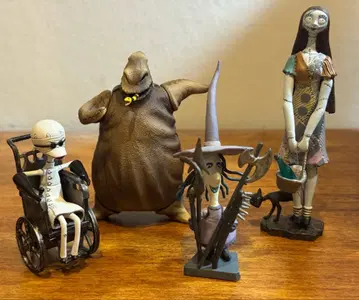 나이트메어 비포 크리스마스 피규어 4체 샐리