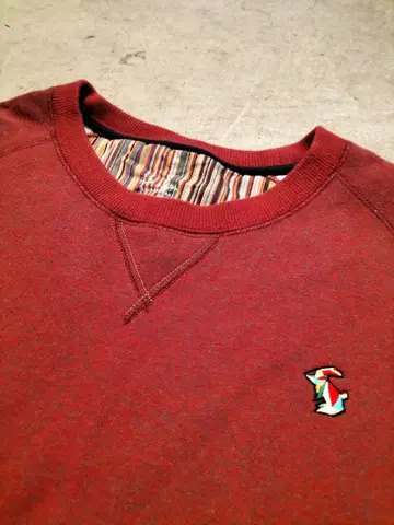 [ 폴스미스 ] 토끼 자수 맨투맨 속기모 M