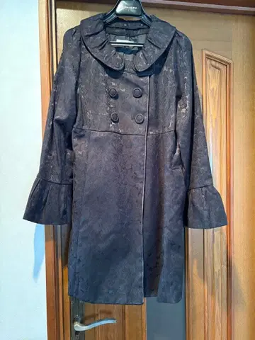 새상품급 axes 블랙 블랙 코트