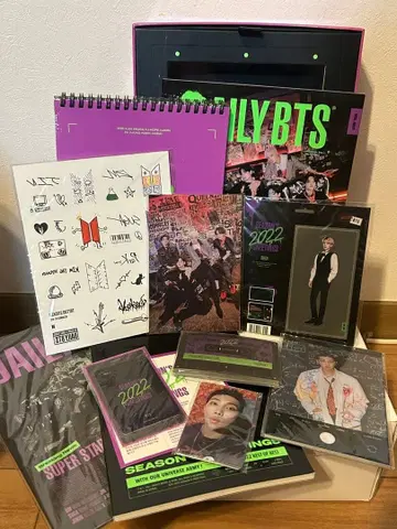 BTS 2022 시즌 그리팅 세트