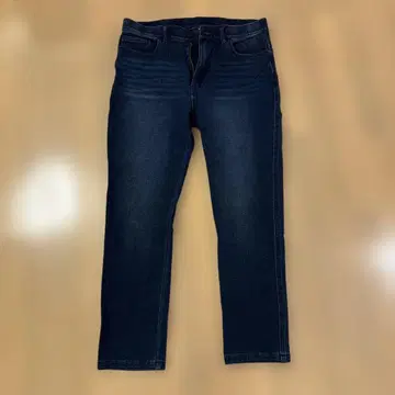 DC SHOE CO USA 다크 블루 청바지 맨투맨 원단