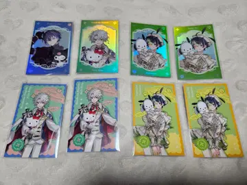 니지산지 산리오 사진풍 카드 이나미 라이 무라쿠모 카게츠 코야나기 로우