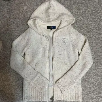 Callaway 안감 부착 반짝이 니트 가디건