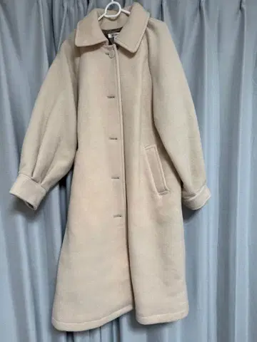 MOUSSY 아이보리 롱 코트