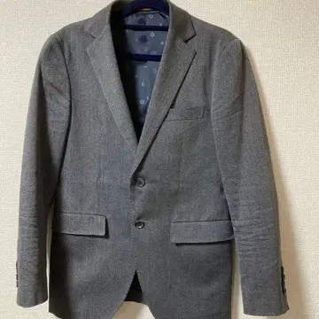 오리히카 다크 그레이 테일러드 자켓