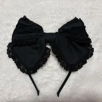 블랙 리본 머리띠 BABY THE STARS SHINE BRIGHT