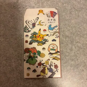 포켓몬 캐릭터 복주머니 6개입