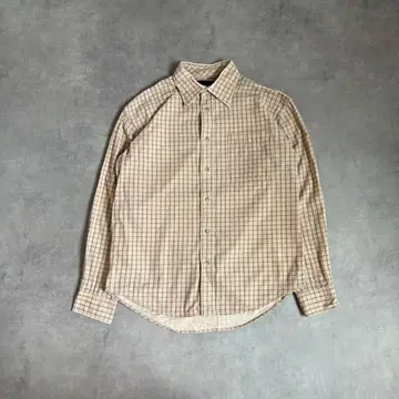 체크 무늬 긴팔 셔츠 M 플란넬 셔츠 아메카지 스트릿 노코어