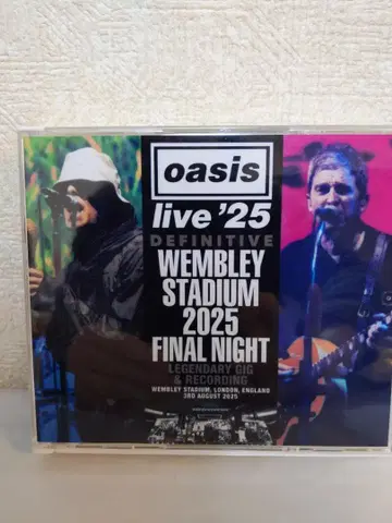 Oasis live '25 WembleyStadium FinalNight