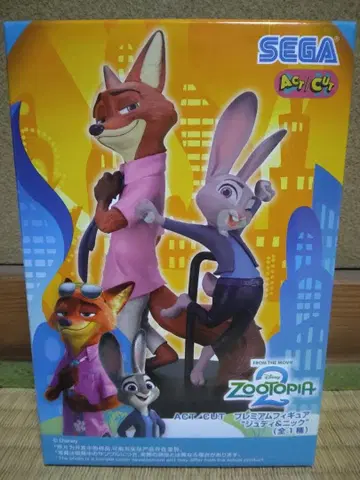 주토피아 프리미엄 피규어 주디 & 닉 주토피아 피규어