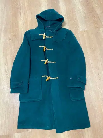 Gloverall 더플 코트 다크 그린 최종 가격 인하