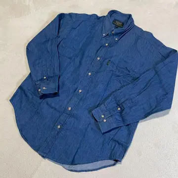 HARVER SHARAY (하버샤레이) 긴팔 데님 셔츠