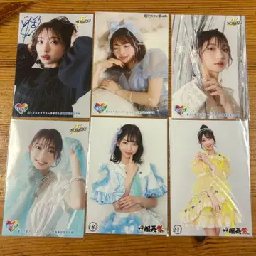 초 도키메키 선전부 츠지노 카나미 사인 포함 외 브로마이드 세트