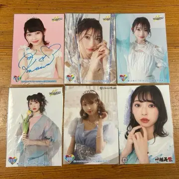 초 도키메키 선전부 츠지노 카나미 사인 포함 외 브로마이드 세트