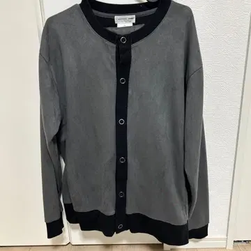 그레이 스웨이드풍 셋업