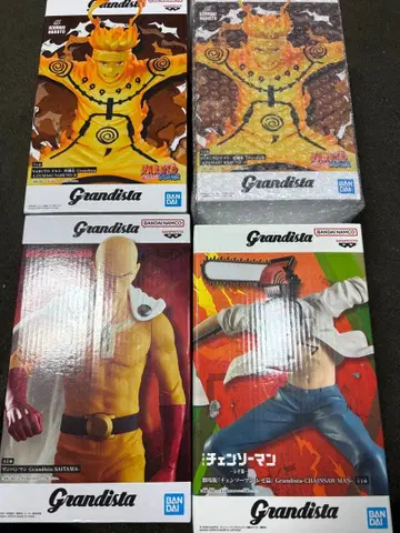 Grandista 피규어 세트 사이타마, 덴지, 나루토 2체