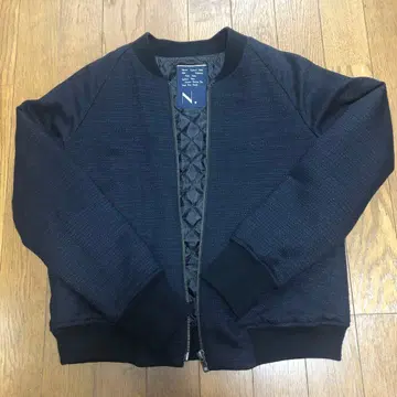 N.natural beauty basic MA-1 블루종